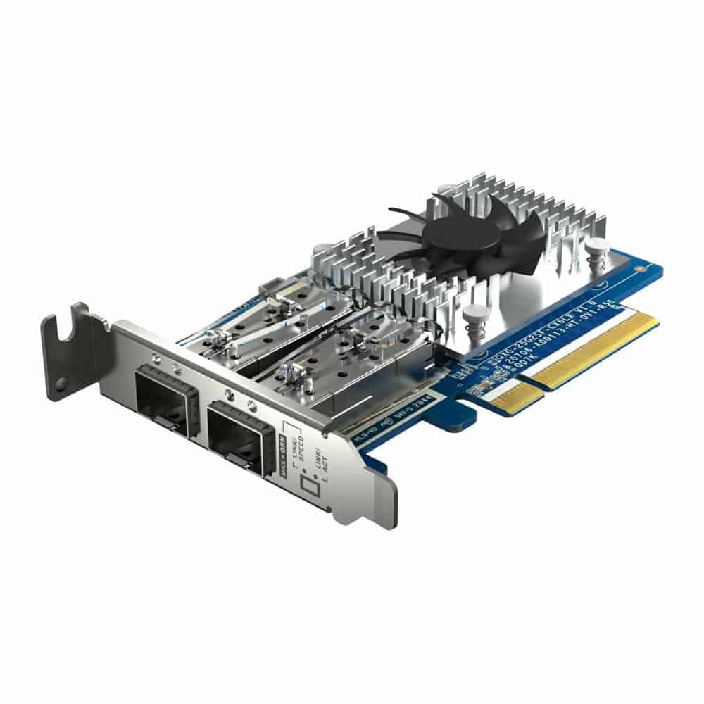 (image for) QNAP QXG-25G2SF-CX6 Dual-Port 25GbE SFP28 Network Expansion Card
